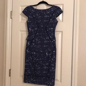 Antonio Melani Blue Design Dress